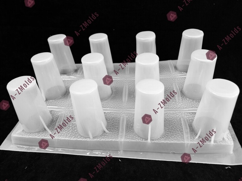 Gelapaletas de cilindro Delgado 12  or 25 Cavity 
