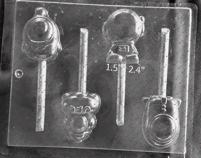 Astronaut, space ship mold