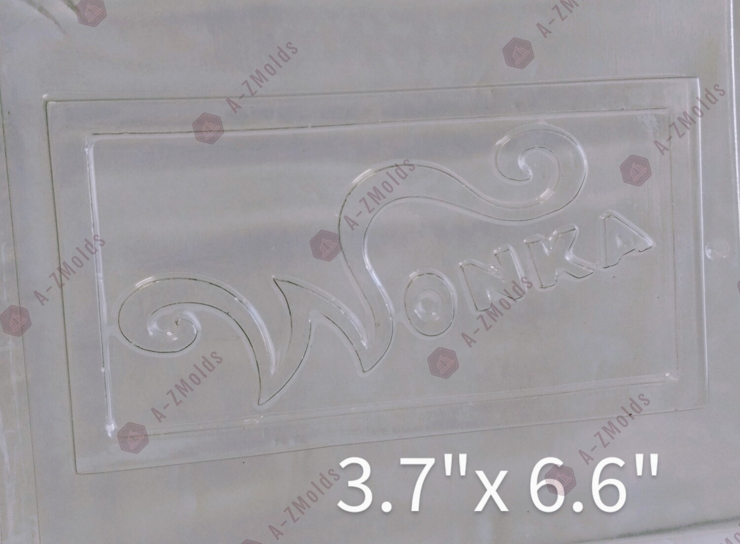 Wonka chocolate bar mold  3
