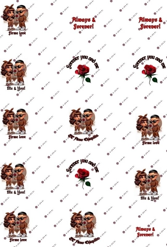 Edible images Valentine's Day