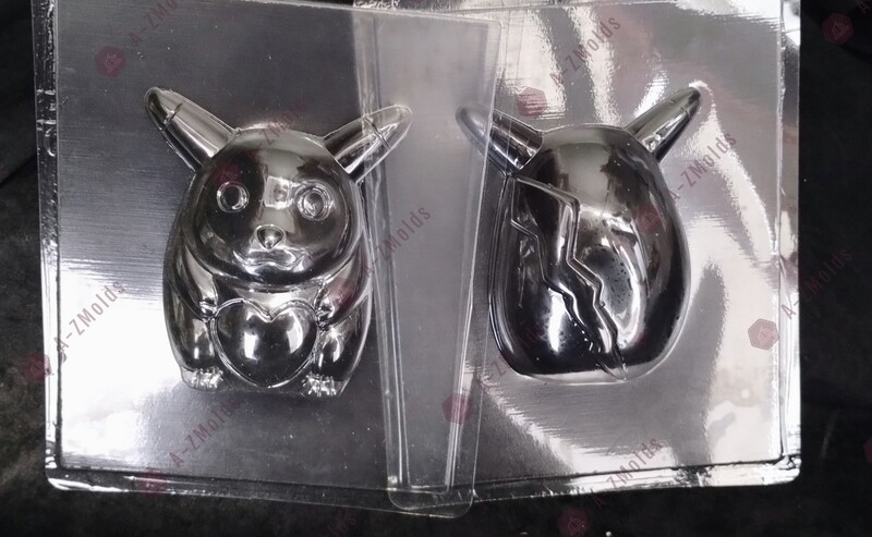 Whole Pikachu mold 3D 2pc