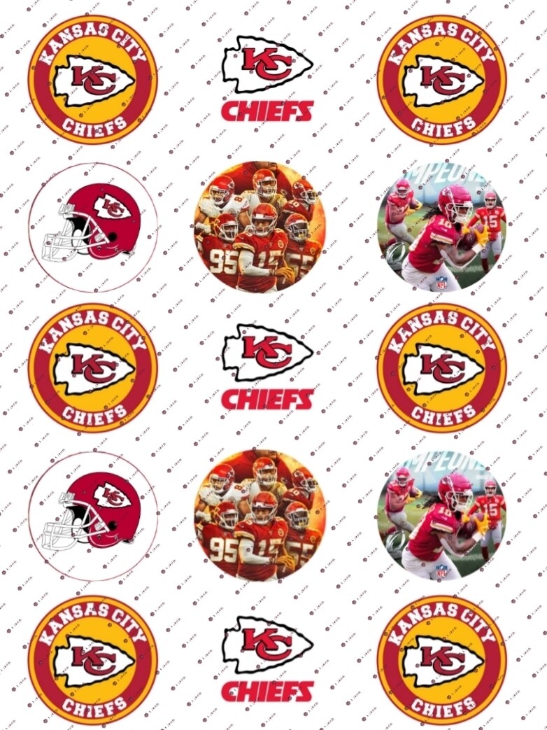 Superbowl 2024 Edible images Pre cut icing sheet