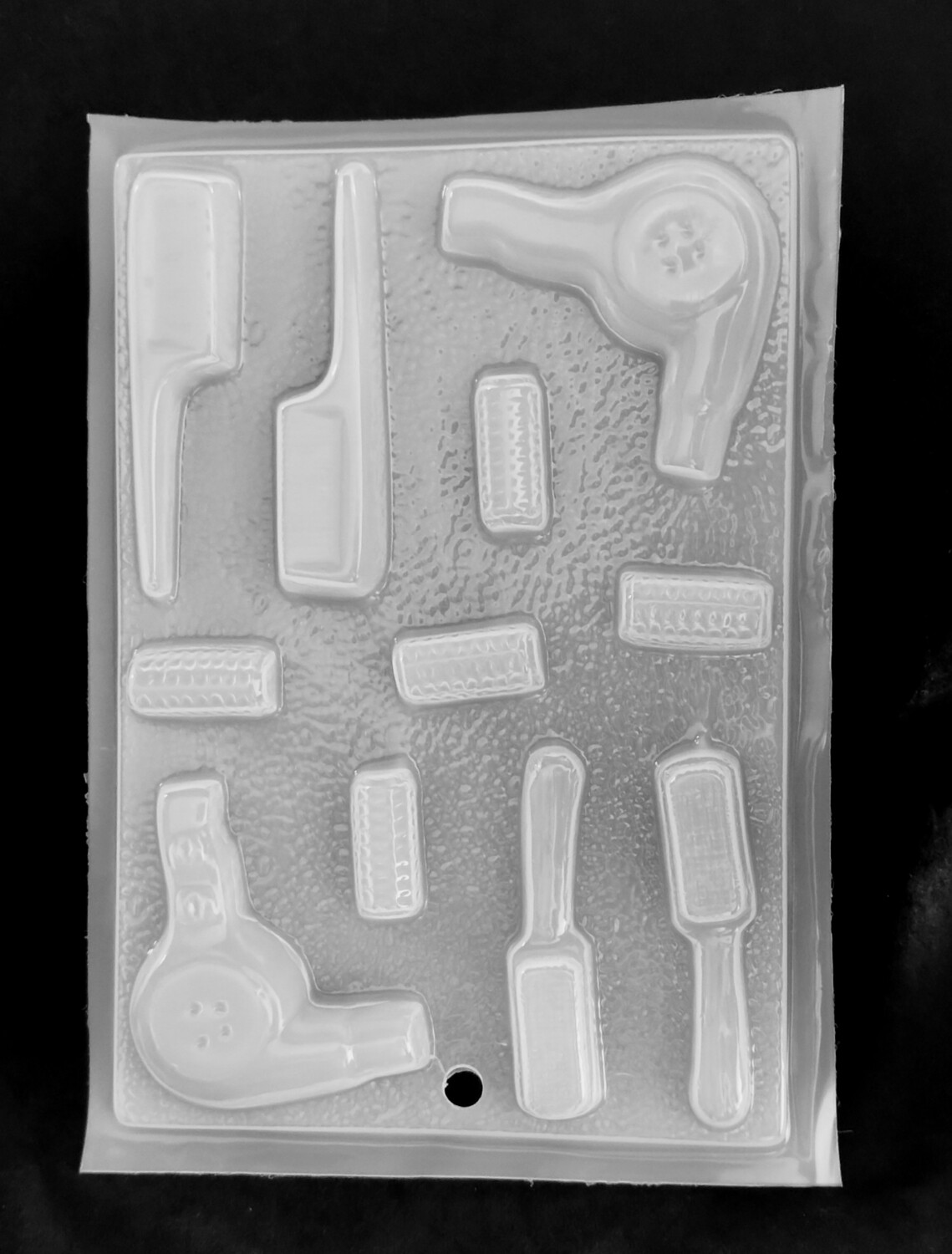 Barber gadgets mold, hair brush, hairstyles, hair dresser mold
