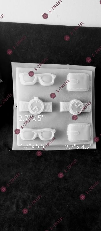 Men accessories mold , wallet, watch and sunglasses mold