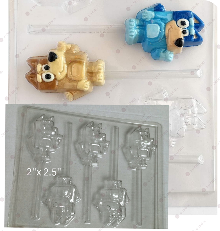 Bluey, Bingo Chocolate Mold lollipop 