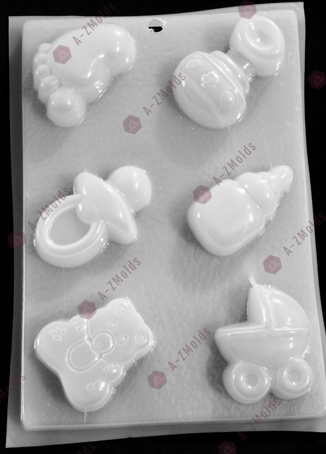 Molde de Gelatinas para Baby Shower 