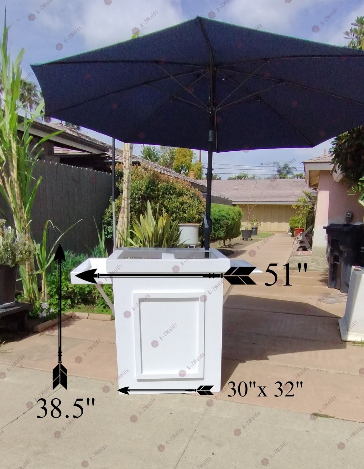 Charcuterie bar, fruit stand, tostiloco bar, mobile bar, Mobil cart, foldable cart, cake bar, esquites bar.