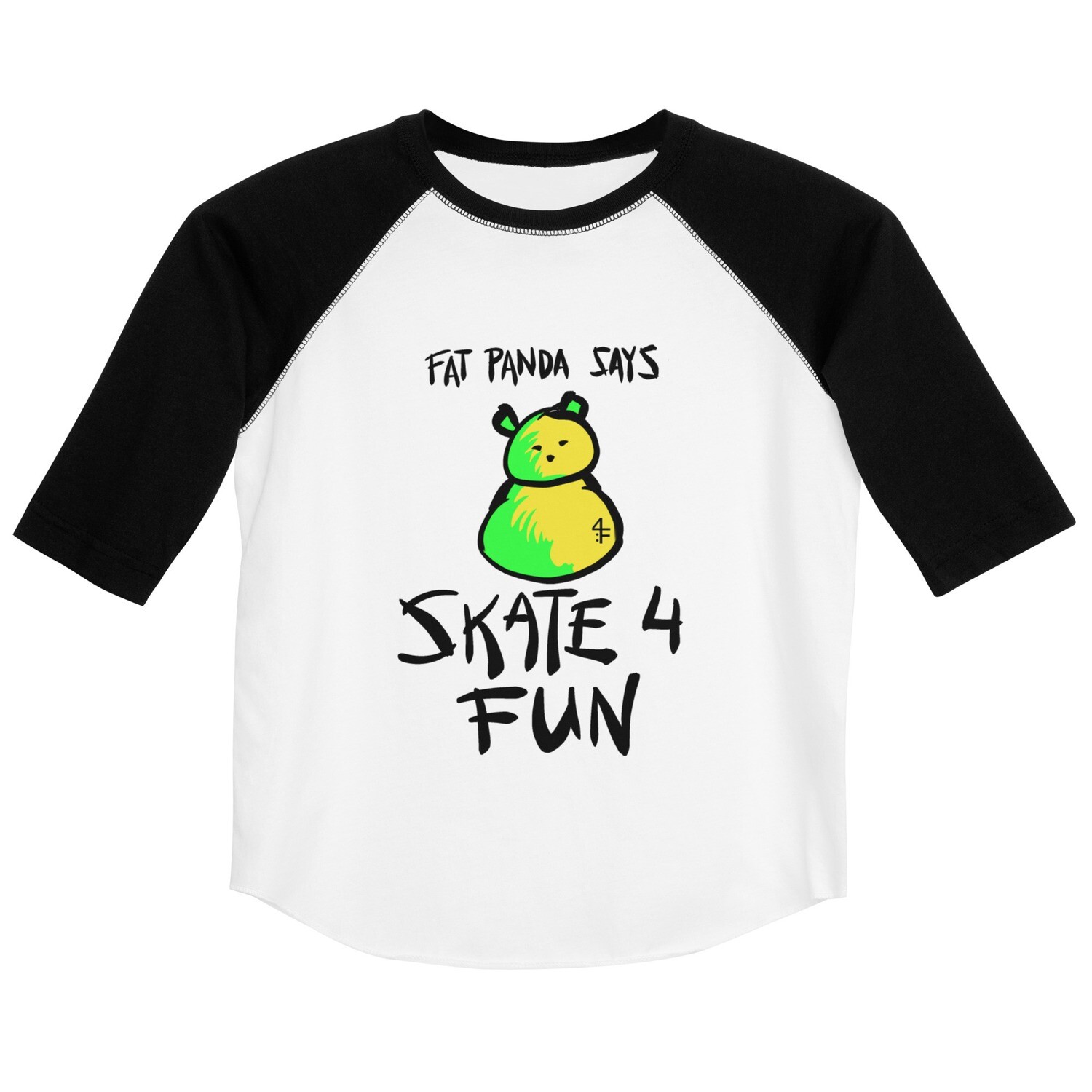 FAT PANDA - Youth 3/4 shirt