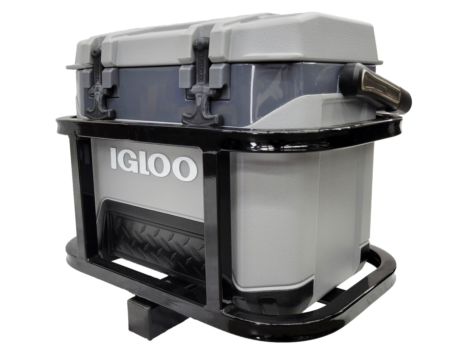 Golf Cart 2 Hitch Mount Cooler Carrier Igloo BMX 25QT Cooler