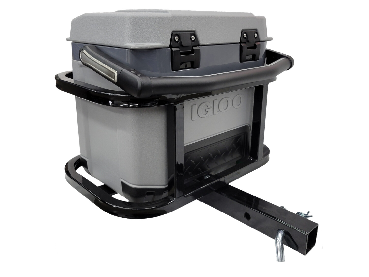 Golf Cart 2 Hitch Mount Cooler Carrier Igloo BMX 25QT Cooler