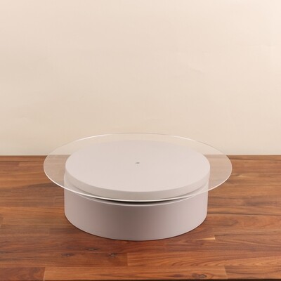 Round Rotating Stand - Beige