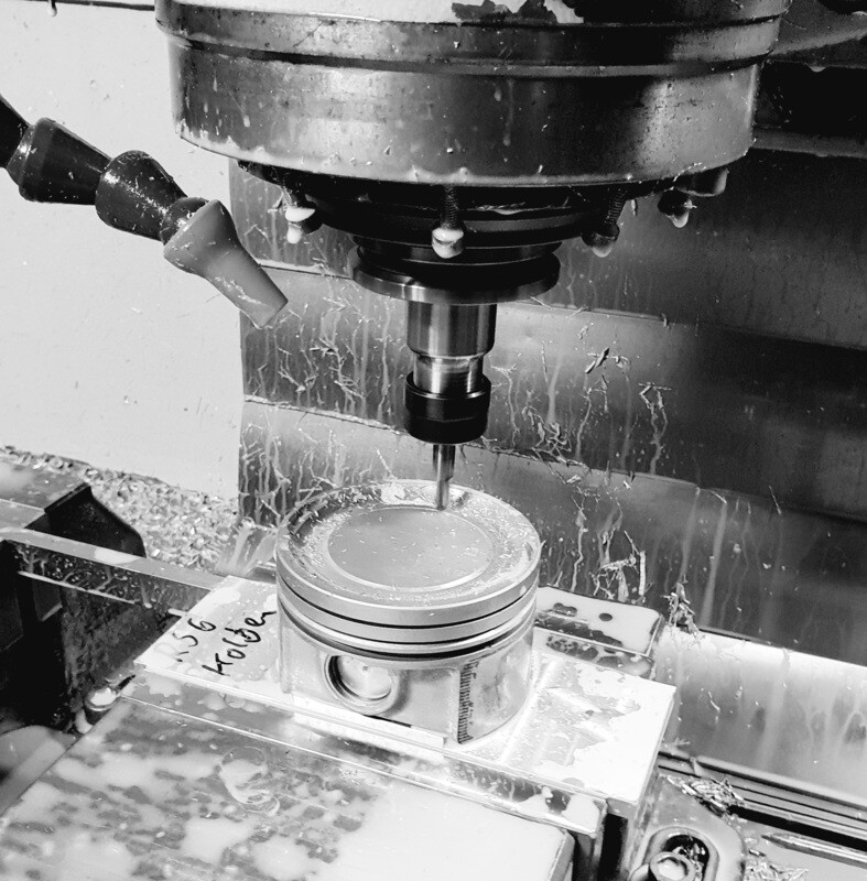 CNC-Kolben Verdichtungsreduzierung Audi Rs6 4b 4,2l V8