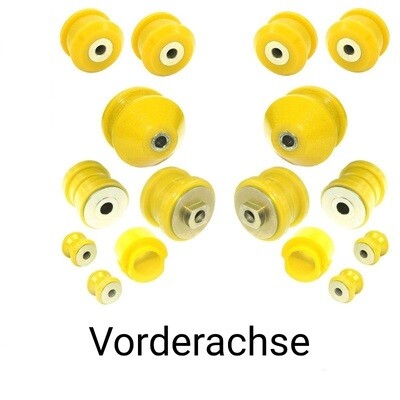 PU-Buchsen SATZ- SPORT  Vorderachse Härte: 90ShA A6 S6 RS6 4b/C5