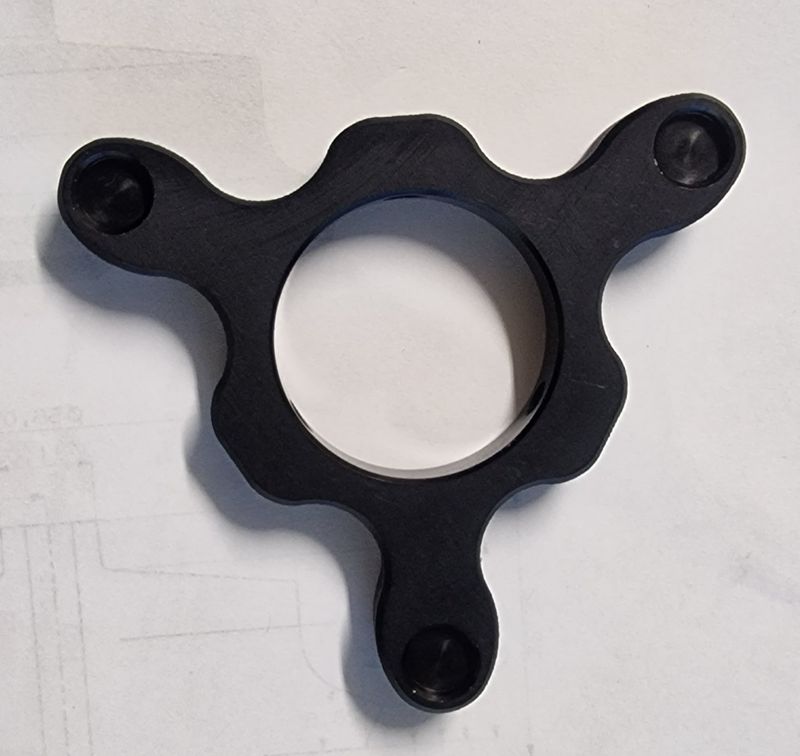 Pumpenhalter  Alu Eloxiert für intankpumpe 39mm
