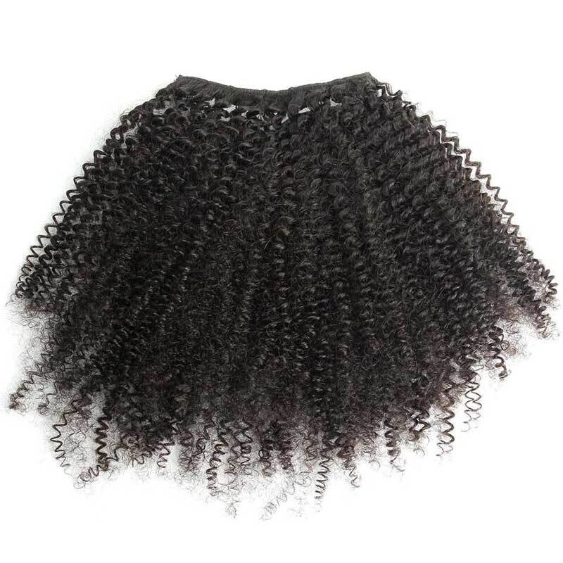 Crépus bouclés - 100 % cheveux humains