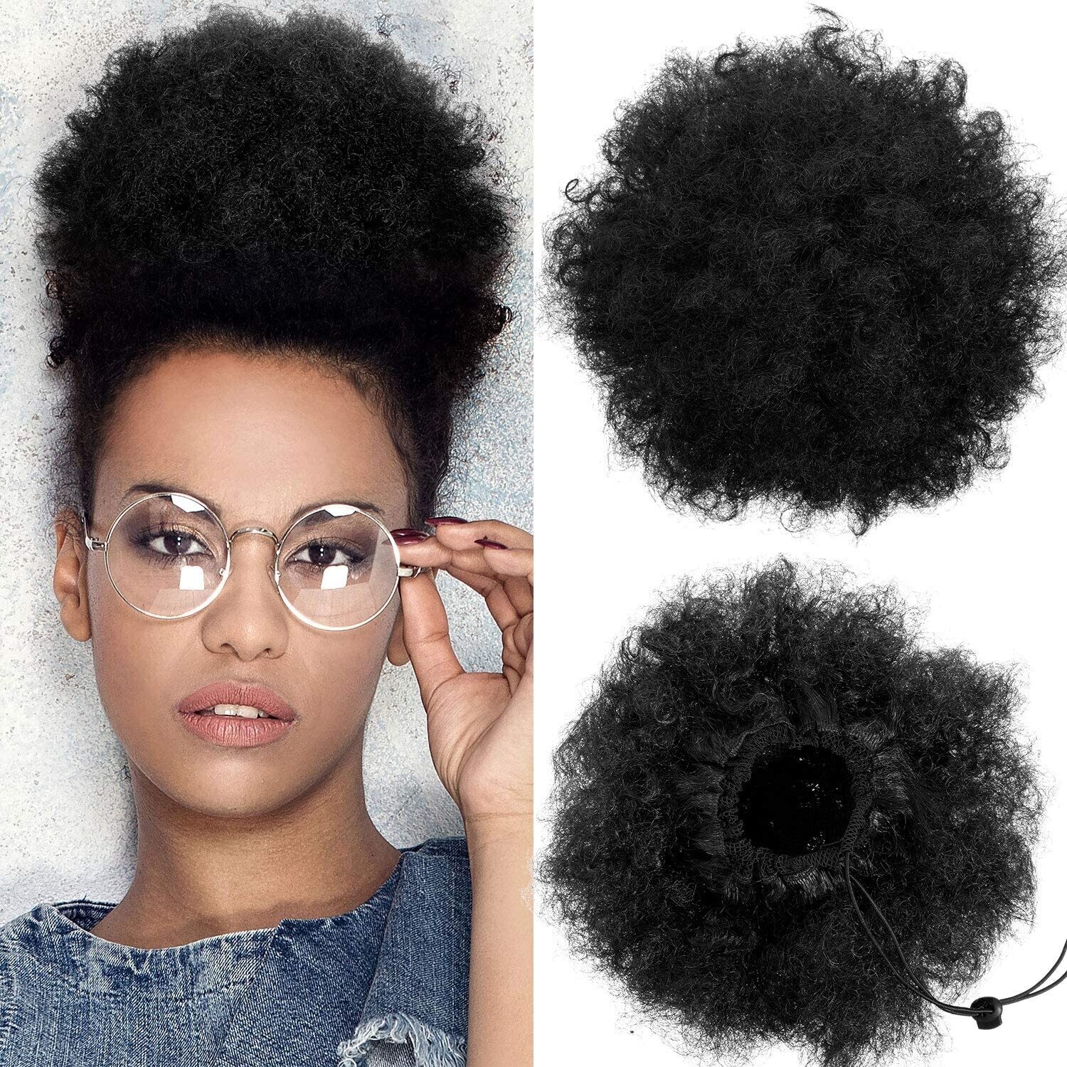 Postiche cheveu - PUFF AFRO