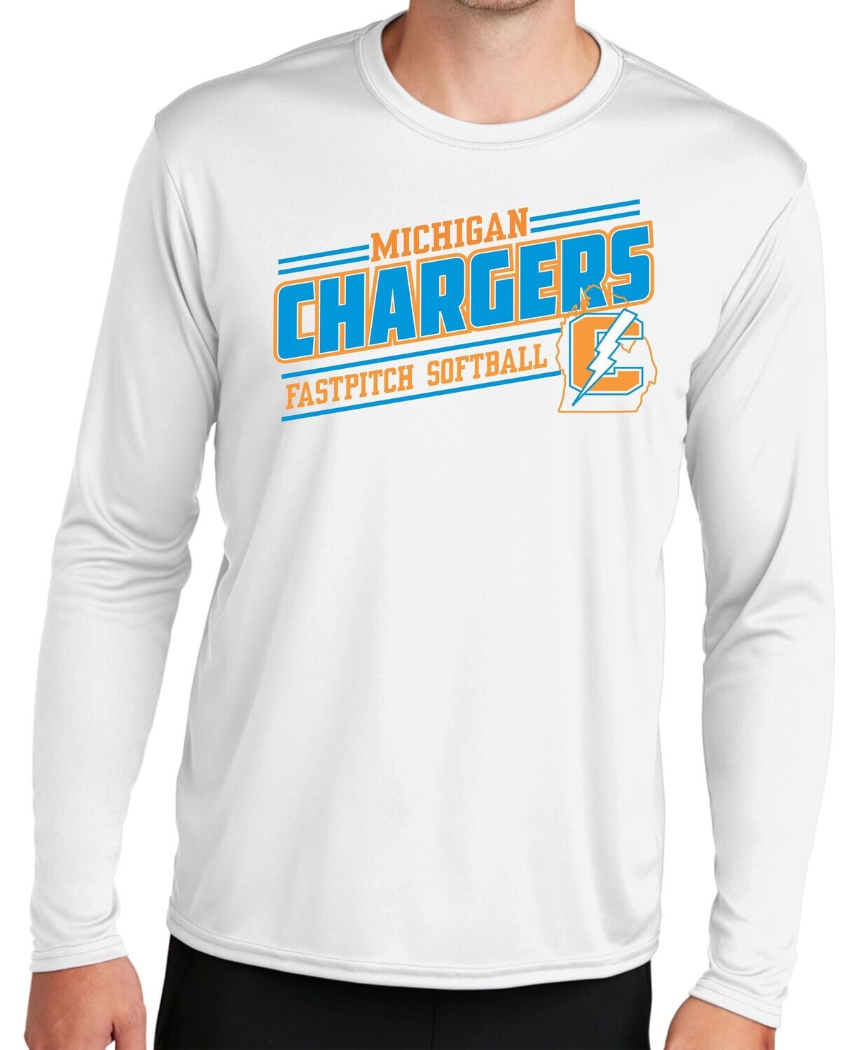 LONG SLEEVE COTTON AND PERFORMANCE TEE'S