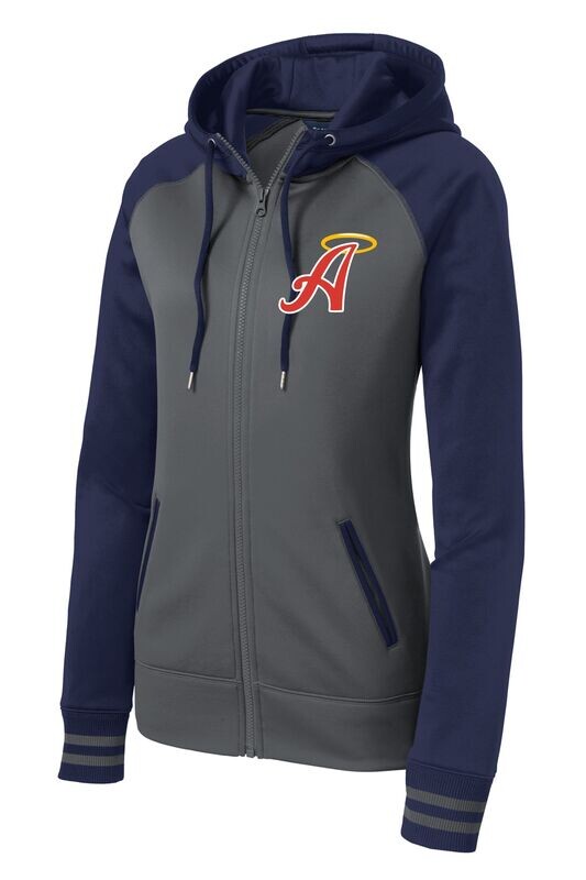 VARSITY FLEECE FULL ZIP HOODIE