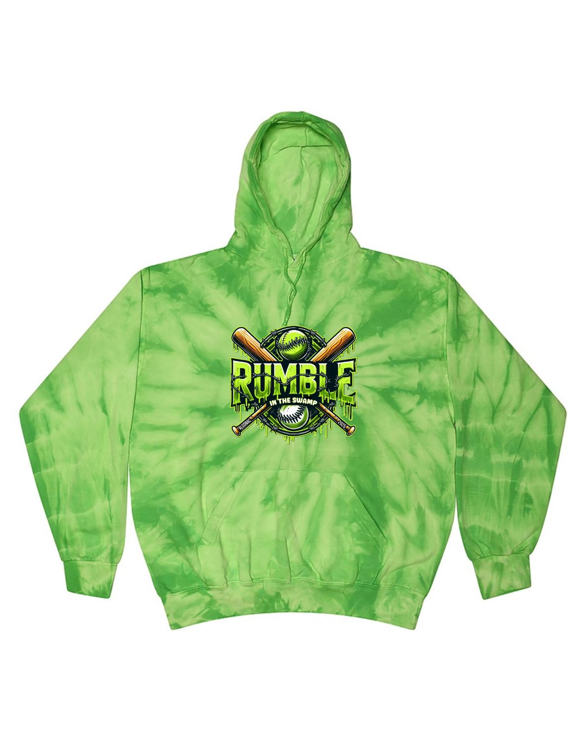 Tie-Dye Pullover (Lemon Lime)