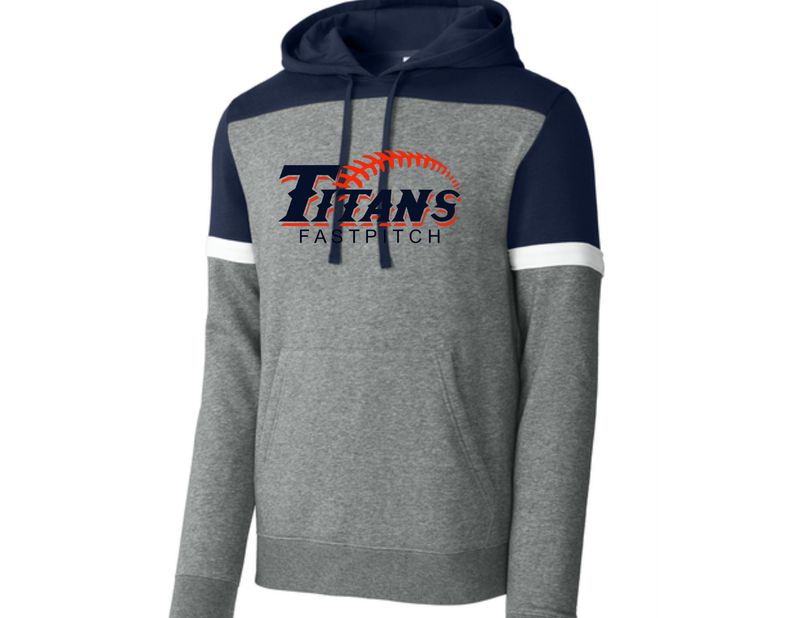 Adult Fleece Colorblock Hoodie