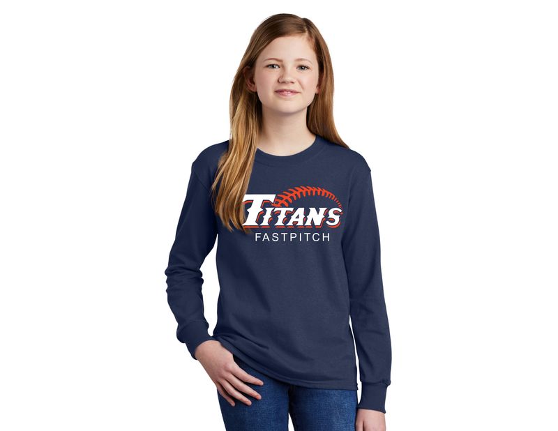 100% COTTON LONG SLEEVE TEES (YOUTH/ADULT)