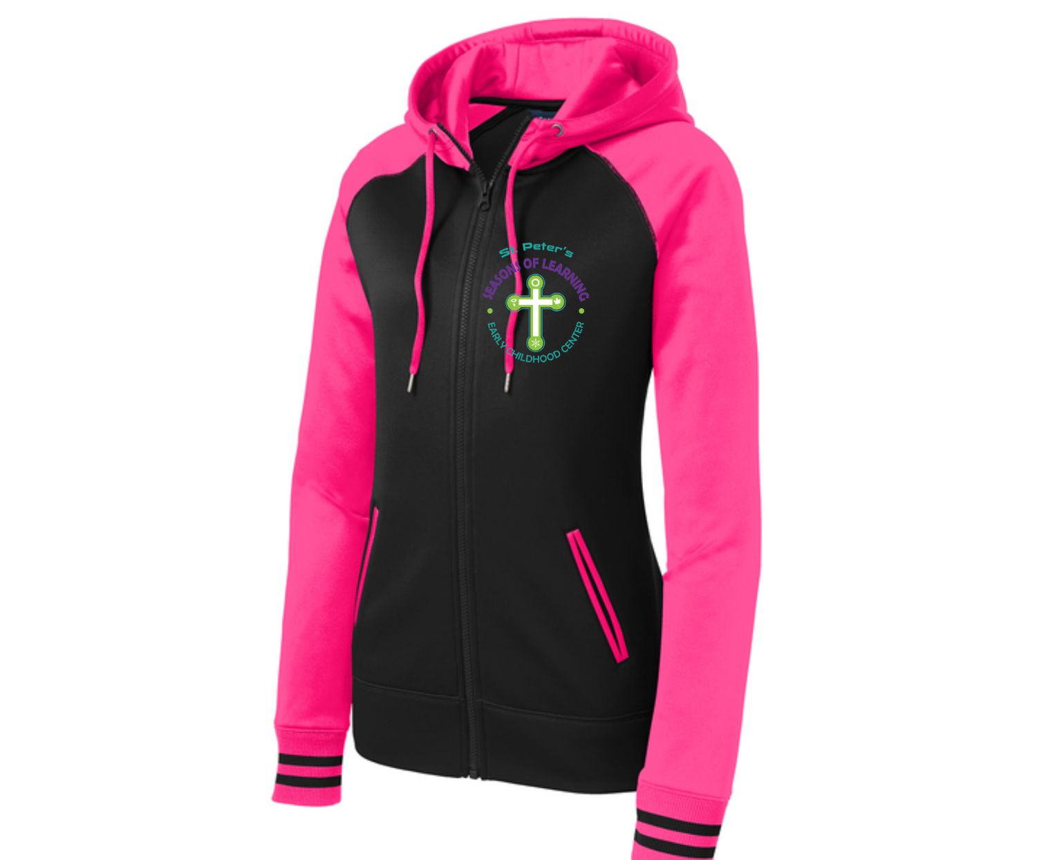 VARSITY FLEECE FULL ZIP HOODIE