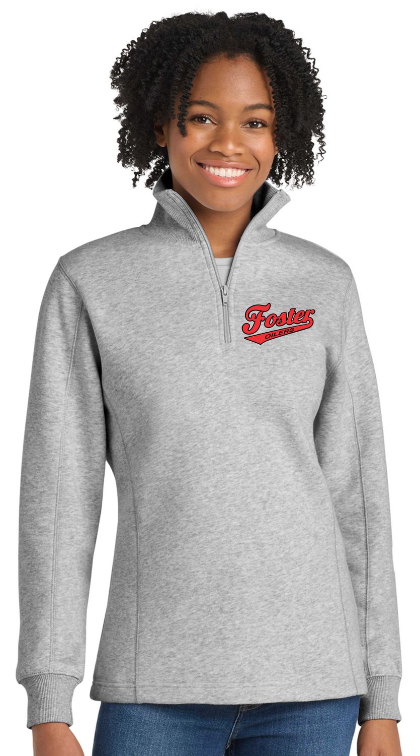 1/4 ZIP SWEATSHIRTS; UNISEX & LADIES