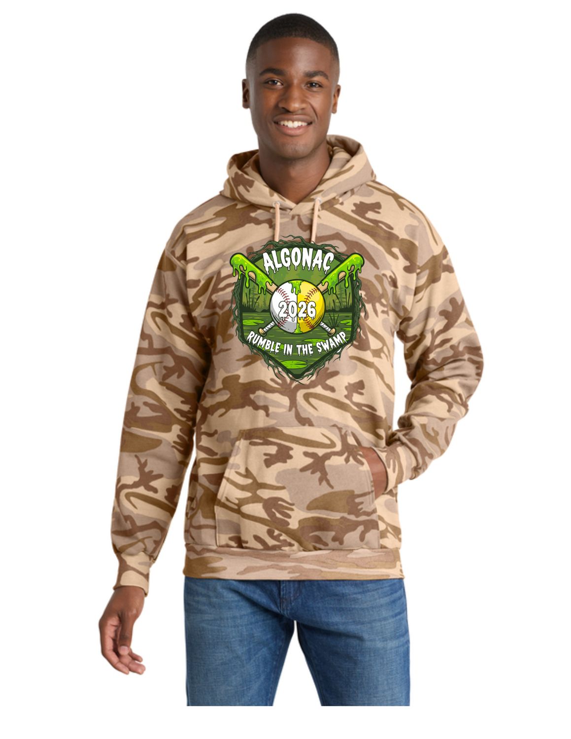 Camo Fleece Pullover (ADULT)