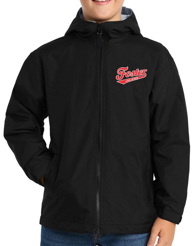 LINED WINDPROOF TEAM JACKET; WATERPROOF