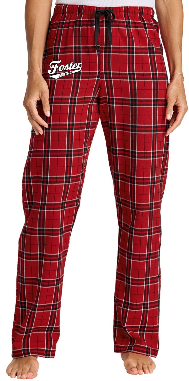 LADIES FLANNEL PLAID PAJAMA PANTS