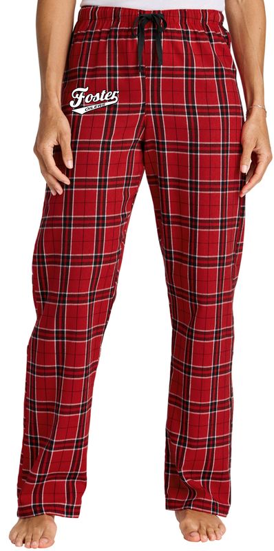 LADIES FLANNEL PLAID PAJAMA PANTS