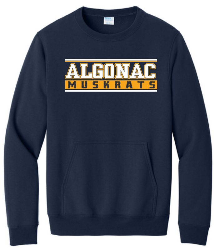 POCKET CREWNECK SWEATSHIRT