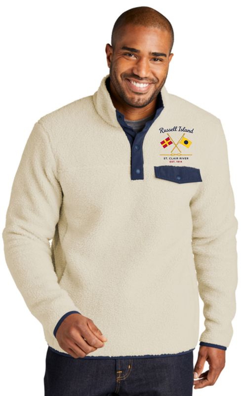 Fleece Pullover - Embroidered