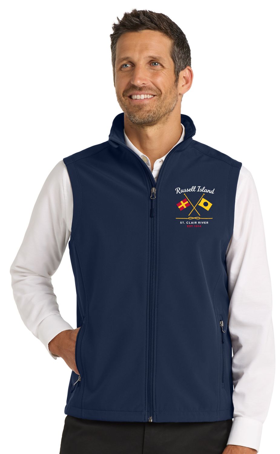 Soft Shell Vest - Embroidered