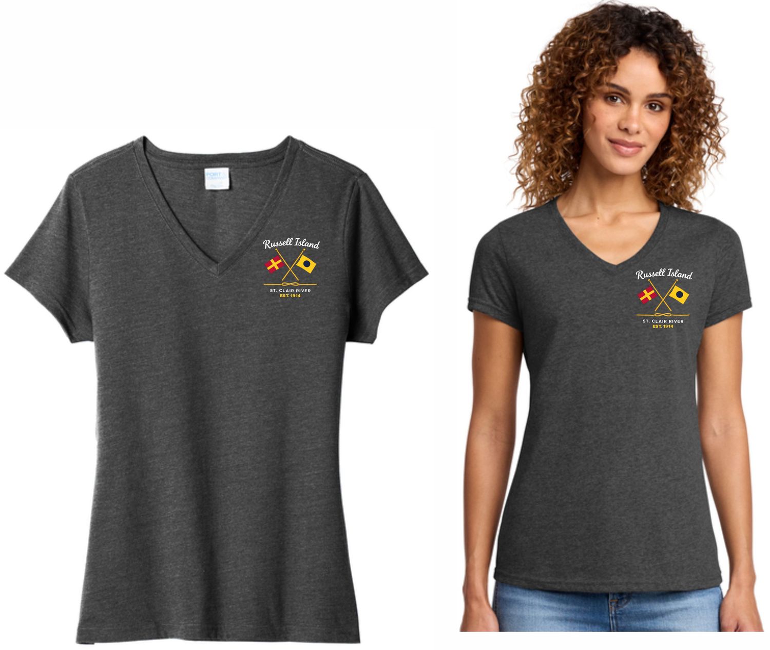 Ladies V-Neck Tee