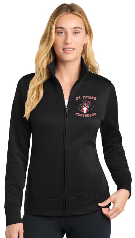 LADIES FULL ZIP SWEATSHIRT