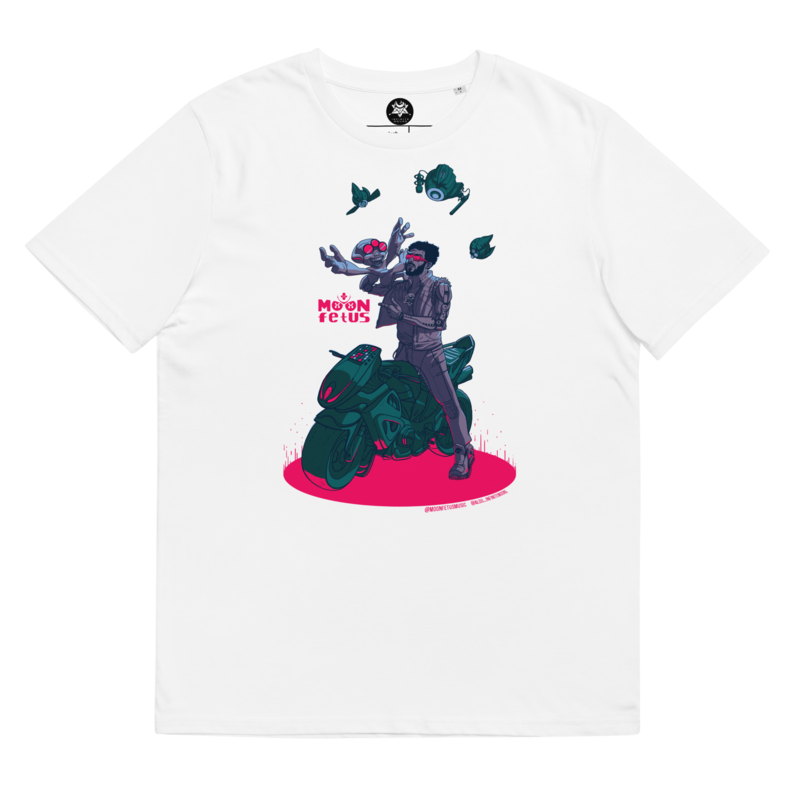 Cyber MOONY - Unisex organic cotton t-shirt