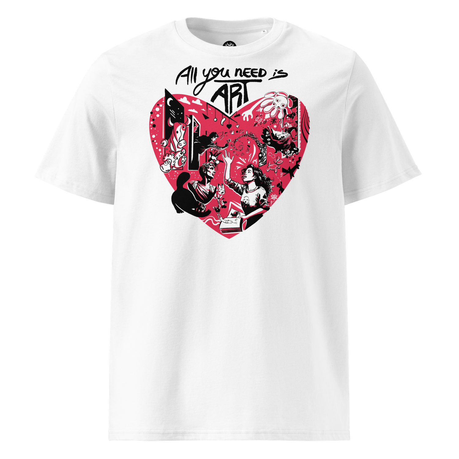 All you need is Art - Unisex organic cotton t-shirt