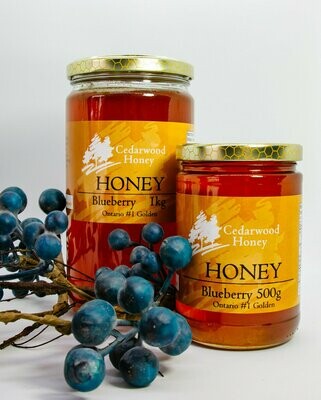 Blueberry Pollinated Honey