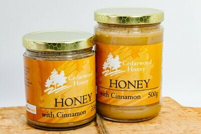 Flavoured Cinnamon Creamed Honey