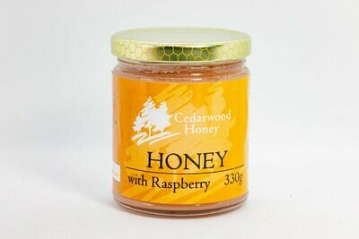 Flavoured Raspberry Creamed Honey