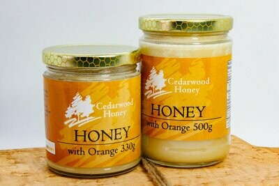 Flavoured Orange Creamed Honey