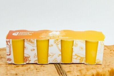 Beeswax Candles - Votive 4-Pack