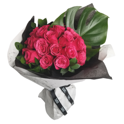 Roses - Wrapped Bouquet