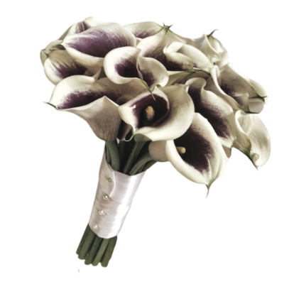 Calla Lily Bridal Bouquet & Boutonniere Calla Lily Bridal Bouquet & Boutonniere
