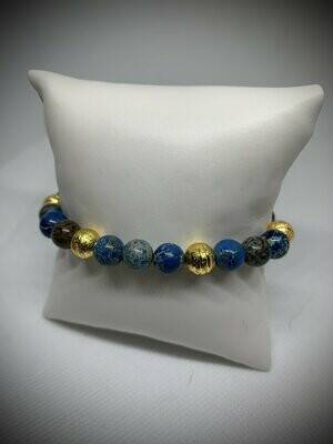 The Anna Blue Lapis Bracelet