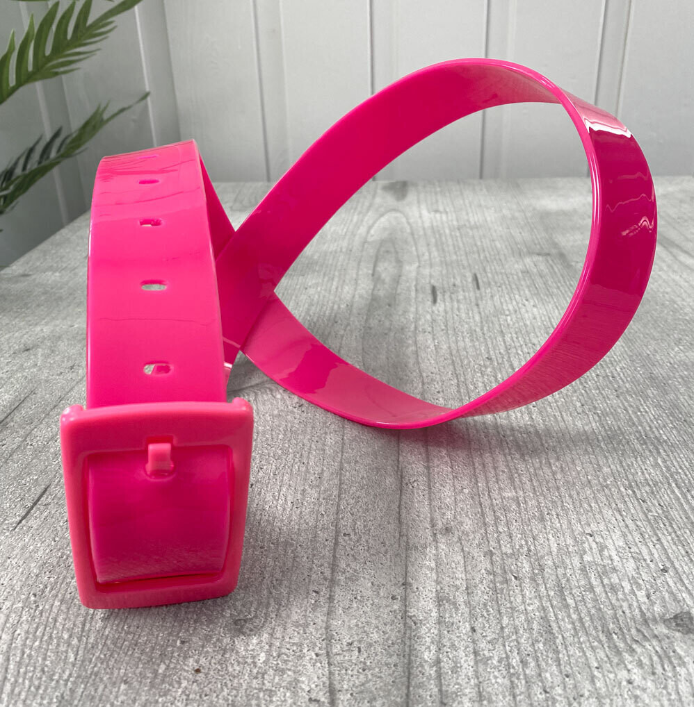 Muovivyö siirtosoljella - 120cm - Pinkki Muovivyö siirtosoljella - 120cm - Pinkki