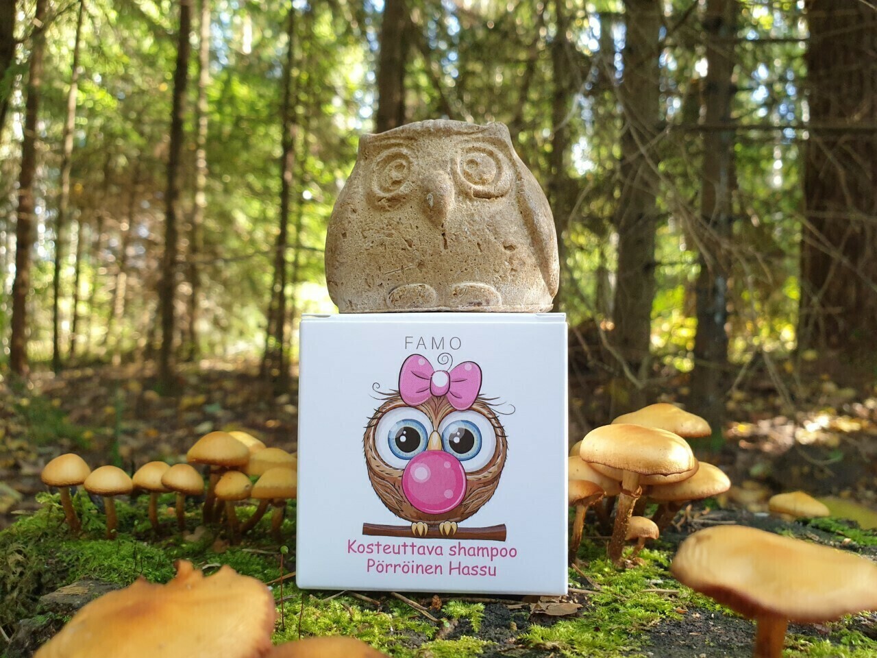Pörröinen hassu kosteuttava shampoo - FAMO