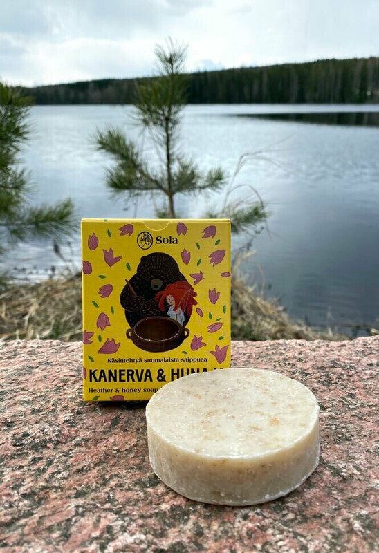 Kanerva ja hunaja - ekologinen saippua 60g Kanerva ja hunaja - ekologinen saippua 60g