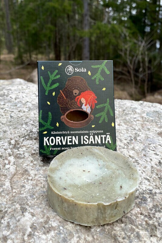 Korven Isäntä - ekologinen saippua 60g Korven Isäntä - ekologinen saippua 60g